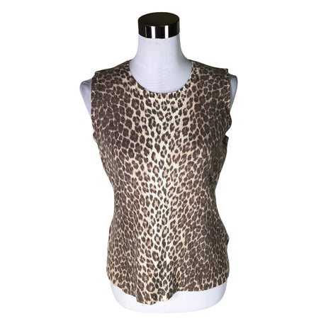 Unisex Global - Knit vest, size 40 - Beige ()