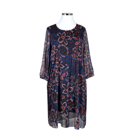 Unisex 2-Biz - Schiffon dress, size 42 - Blue ()