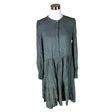 Unisex Free Quent - Schiffon dress, size 38 - Green ()