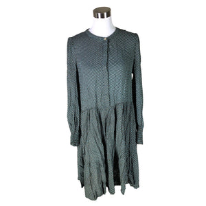 Unisex Free Quent - Schiffon dress, size 38 - Green (1)