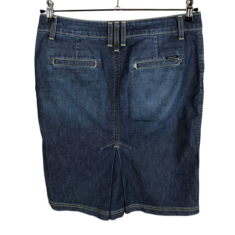 Unisex Boomerang - Denim skirt, size 40 - Blue (2)