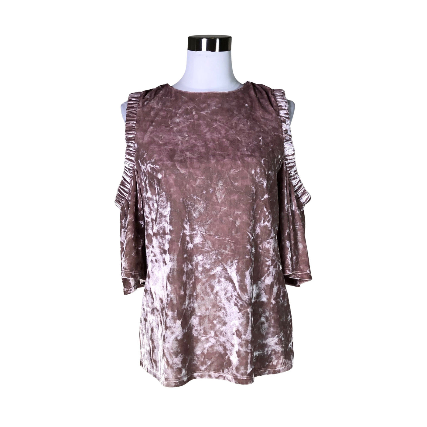 Unisex Warehouse - Short-sleeved blouse, size 38 - Light pink (1)