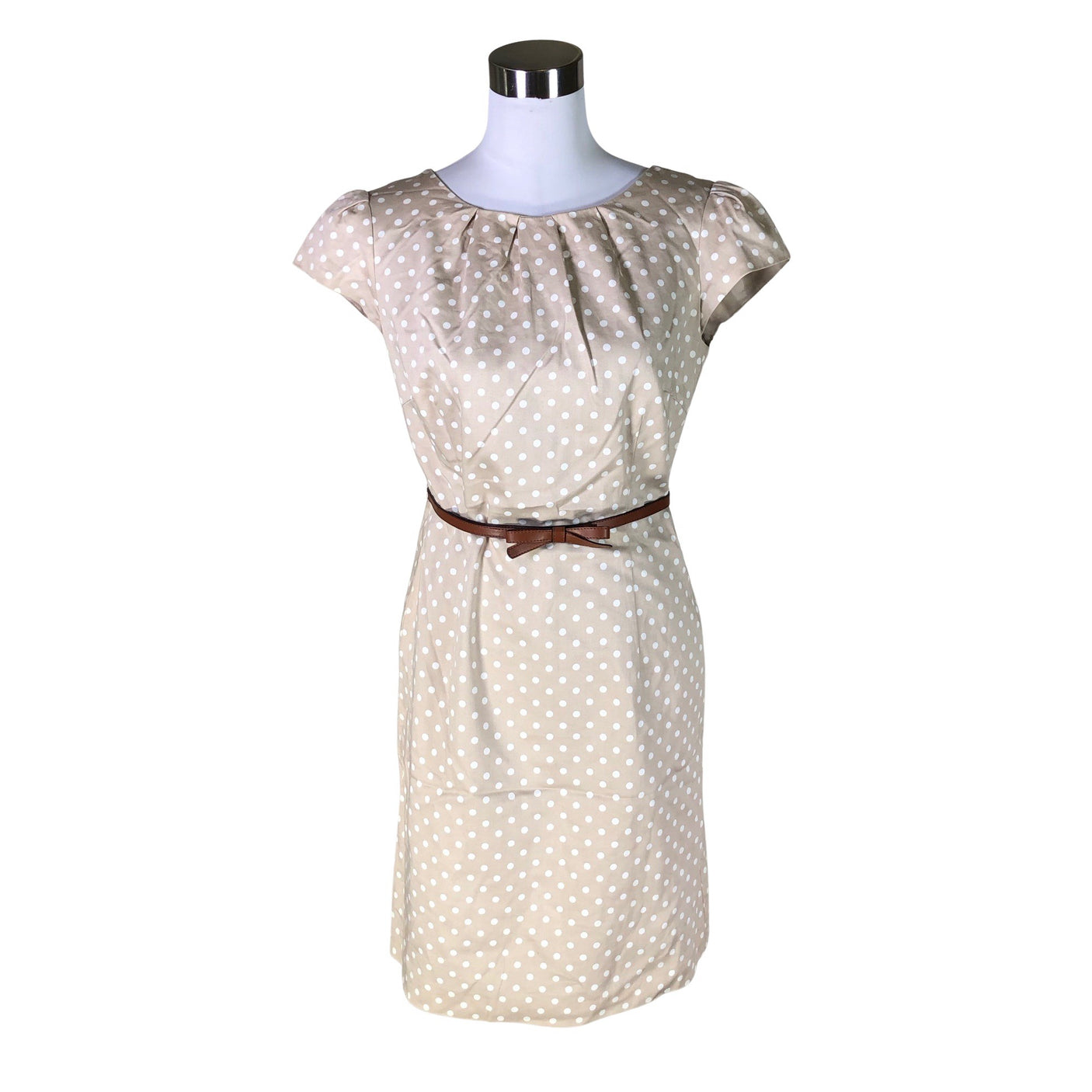 Unisex Comma - Sheath dress, size 38 - Beige (1)