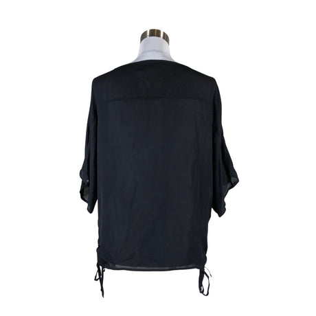 Unisex Michael Kors - Short-sleeved blouse, size 38 - Black (2)