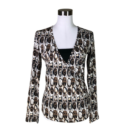 Unisex MAC - Tricot shirt, size 36 - Brown ()