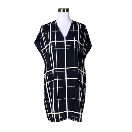 Unisex Vince. - Schiffon tunic, size 34 - Blue ()