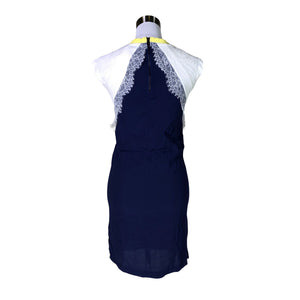 Unisex Silvian Heach - Schiffon dress, size 34 - Blue (2)