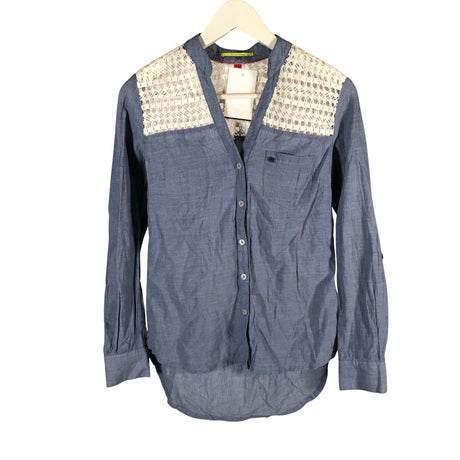 Unisex Q/S designed by S.Oliver - Blouse, size 34 - Light blue ()