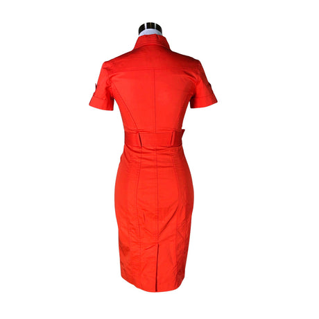 Unisex Karen Millen - Dress, size 34 - Orange (2)
