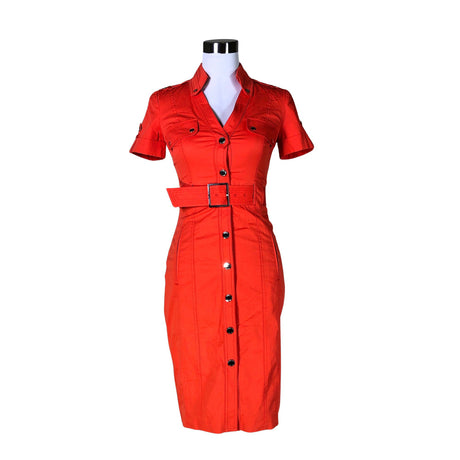 Unisex Karen Millen - Dress, size 34 - Orange ()