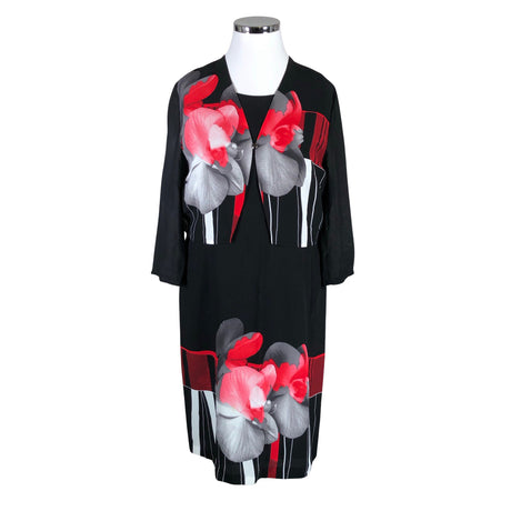 Unisex Shenina - Party dress, size 44 - Black ()