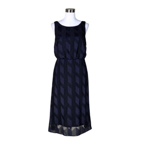Unisex Adrianna Papell - Schiffon dress, size 40 - Blue (1)