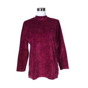 Unisex Damart - Sweatshirt, size 36 - Wine red (1)