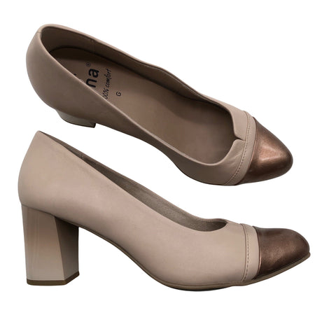 Unisex Jana - High heels, size 40 - Beige ()