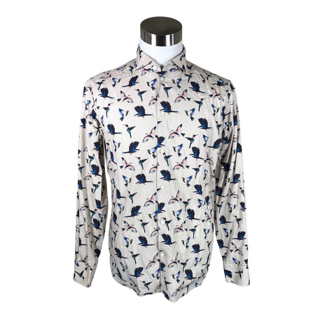 Unisex These Glory Days - Collared shirt, size L - Beige ()