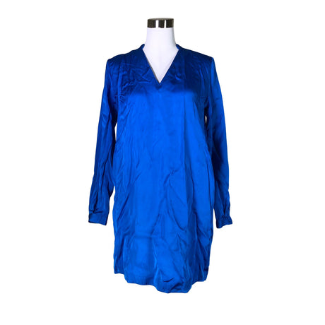 Unisex &Other Stories - Schiffon tunic, size 38 - Blue ()
