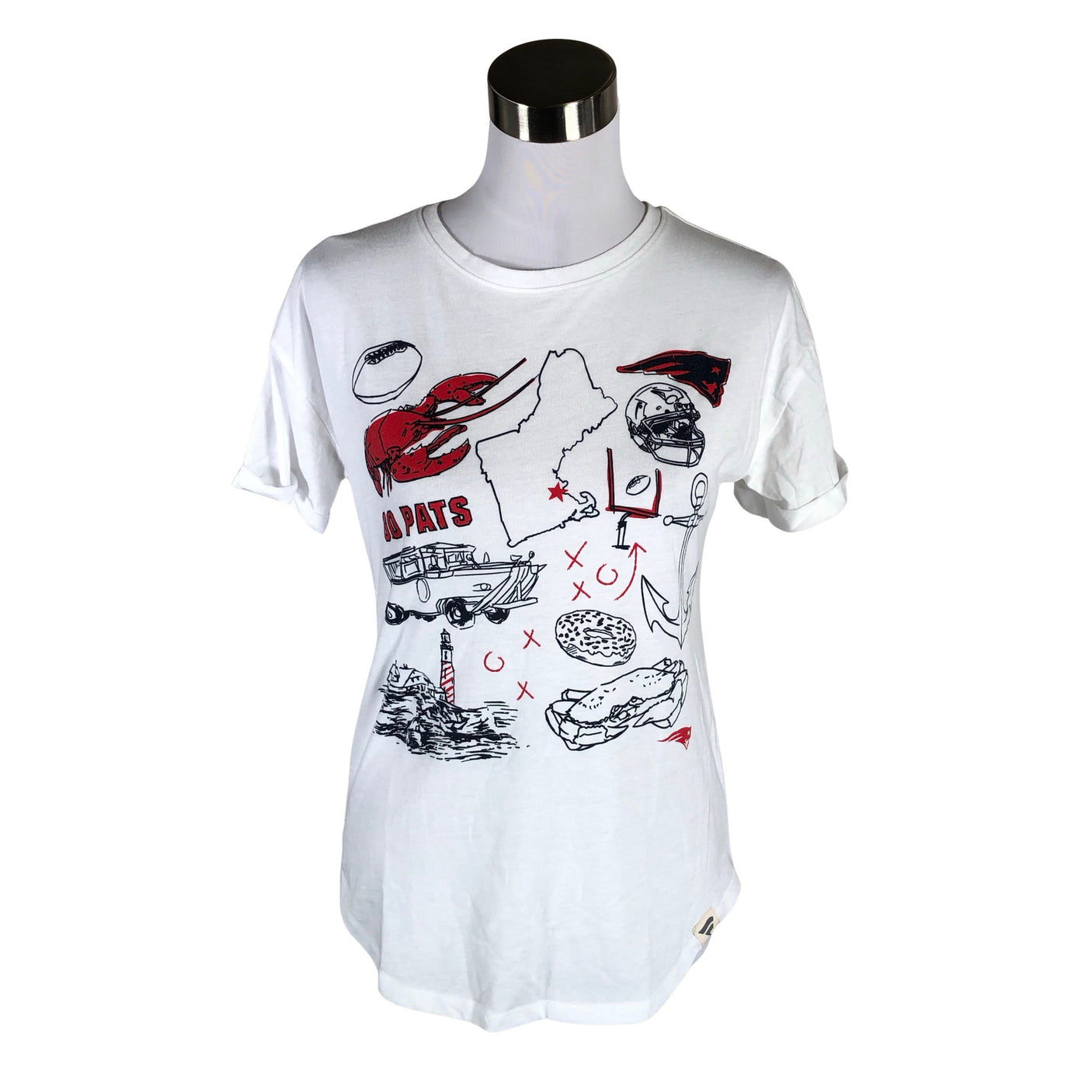 Unisex Fanatics - T-shirt, size 36 - White (1)