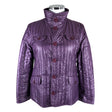 Unisex Gerry Weber - Quilted jacket, size 42 - Violet ()
