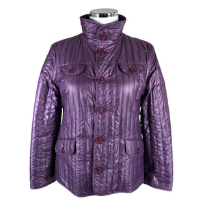 Unisex Gerry Weber - Quilted jacket, size 42 - Violet (1)