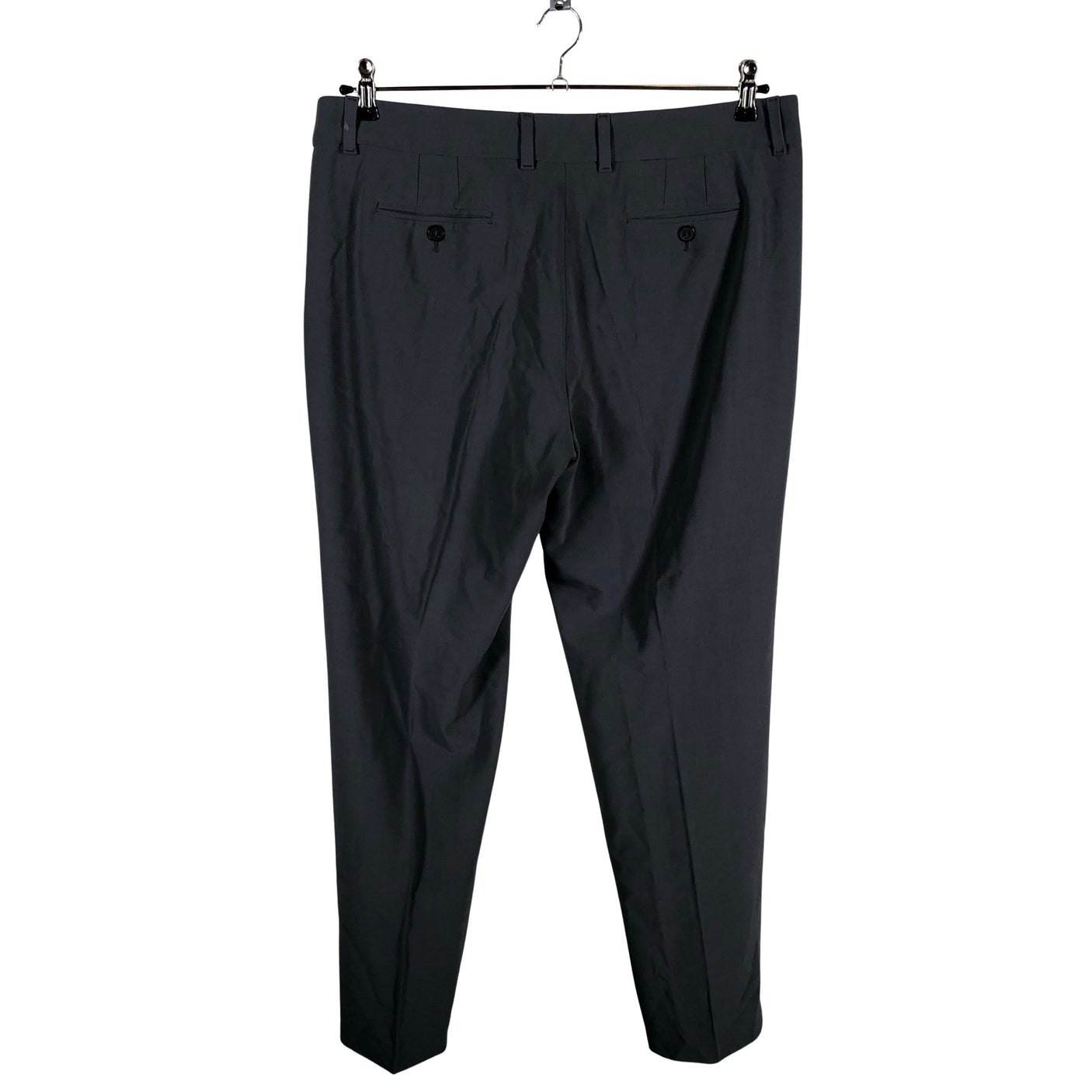 Unisex Armani Collezioni - Straight leg trousers, size 44 - Gray (3)