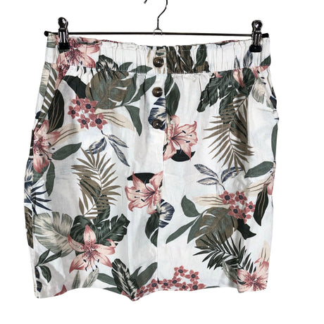 Unisex Peacocks - Fabric skirt, size 40 - Beige ()