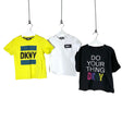 Unisex DKNY - T-shirt, size 122 - 128 - Yellow ()