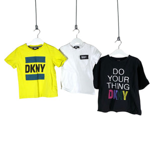 Unisex DKNY - T-shirt, size 122 - 128 - Yellow (1)