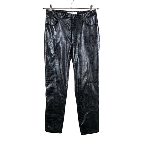 Unisex Na-KD - Leather pants, size 38 - Black ()