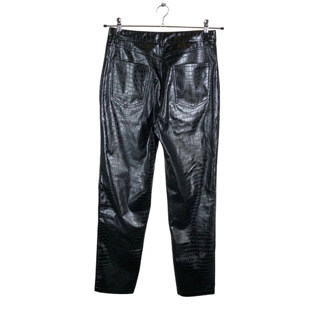Unisex Na-KD - Leather pants, size 38 - Black (2)