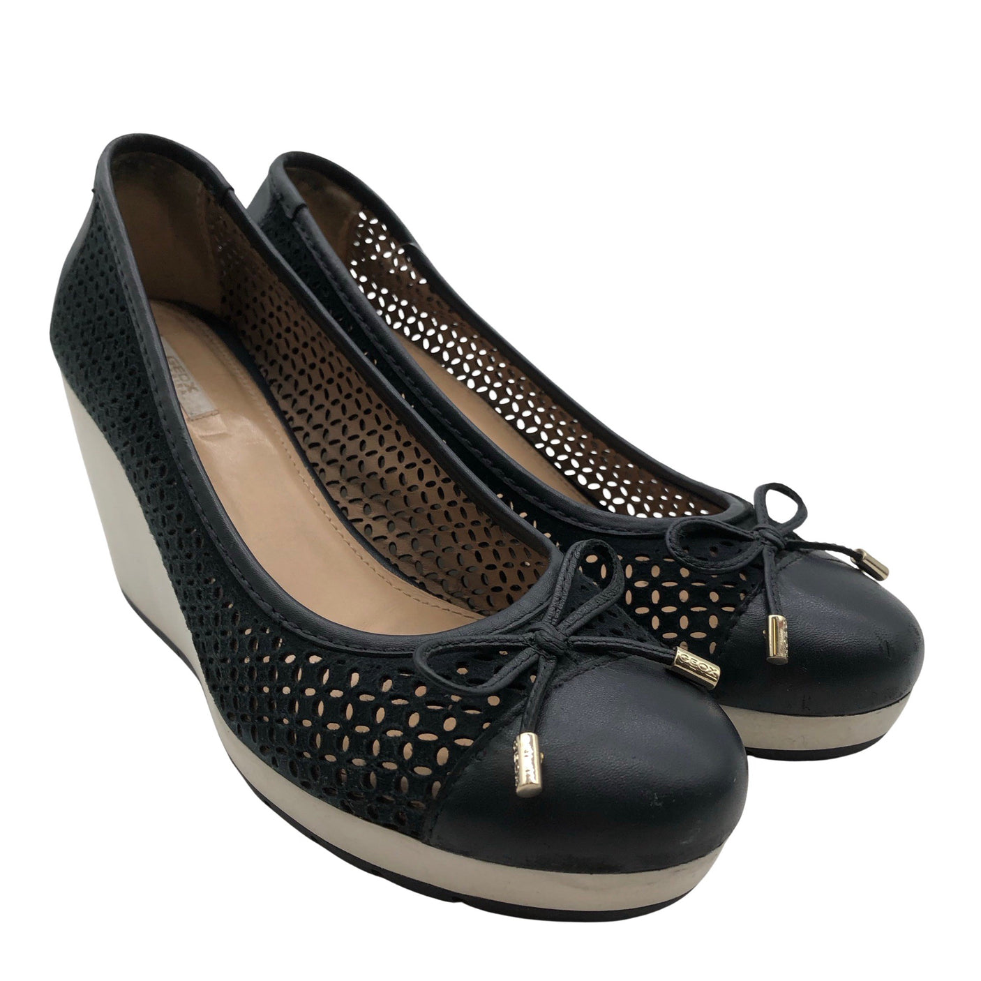 Unisex Geox - Wedge heel shoes, size 40 - Blue (2)