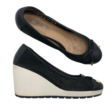 Unisex Geox - Wedge heel shoes, size 40 - Blue ()