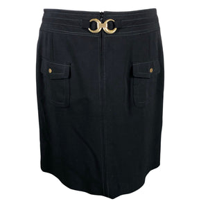 Unisex Gerard Darel - Pencil skirt, size 44 - Black (1)