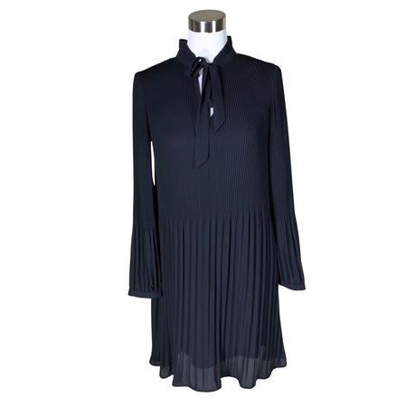 Unisex Taifun - Schiffon dress, size 38 - Black ()