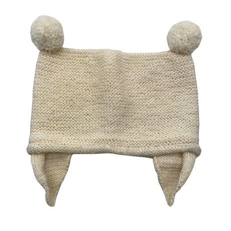 Unisex Handmade - Winter hat, size 48 - 50 cm - Beige ()