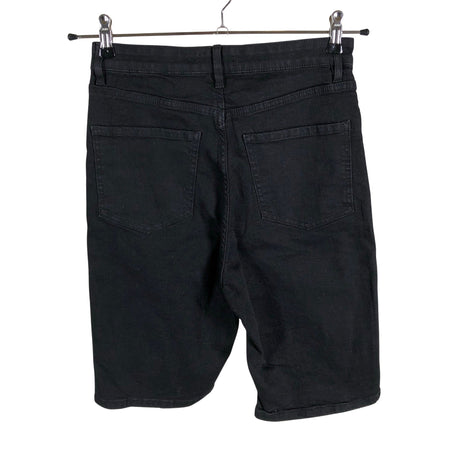Unisex Lindex - Denim shorts, size 38 - Black (2)