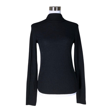 Unisex Massimo Dutti - Tricot shirt, size 38 - Black ()