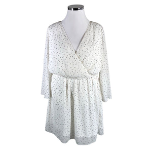 Unisex H&M Mama - Schiffon dress, size 42 - White (1)