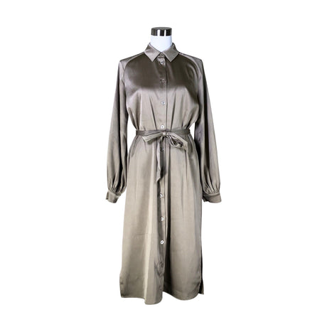 Unisex Samsoe&Samsoe - Schiffon dress, size 38 - Gray ()