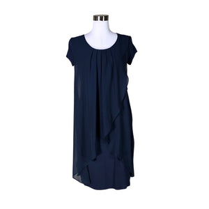Unisex Create - Schiffon dress, size 38 - Blue (1)