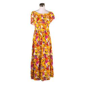 Unisex Y.A.S - Maxi dress, size 40 - Yellow (1)