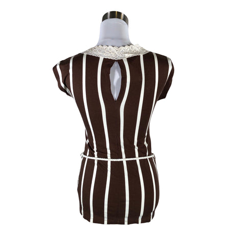 Unisex Nanso - Tricot tank top, size 38 - Brown (2)
