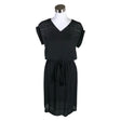 Unisex Un Jour Ailleurs - Schiffon dress, size 34 - Black ()