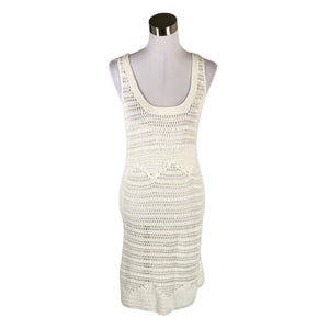 Unisex Handmade - Knit dress, size 36 - White (1)