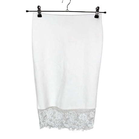 Unisex River Island - Tricot skirt, size 34 - White ()