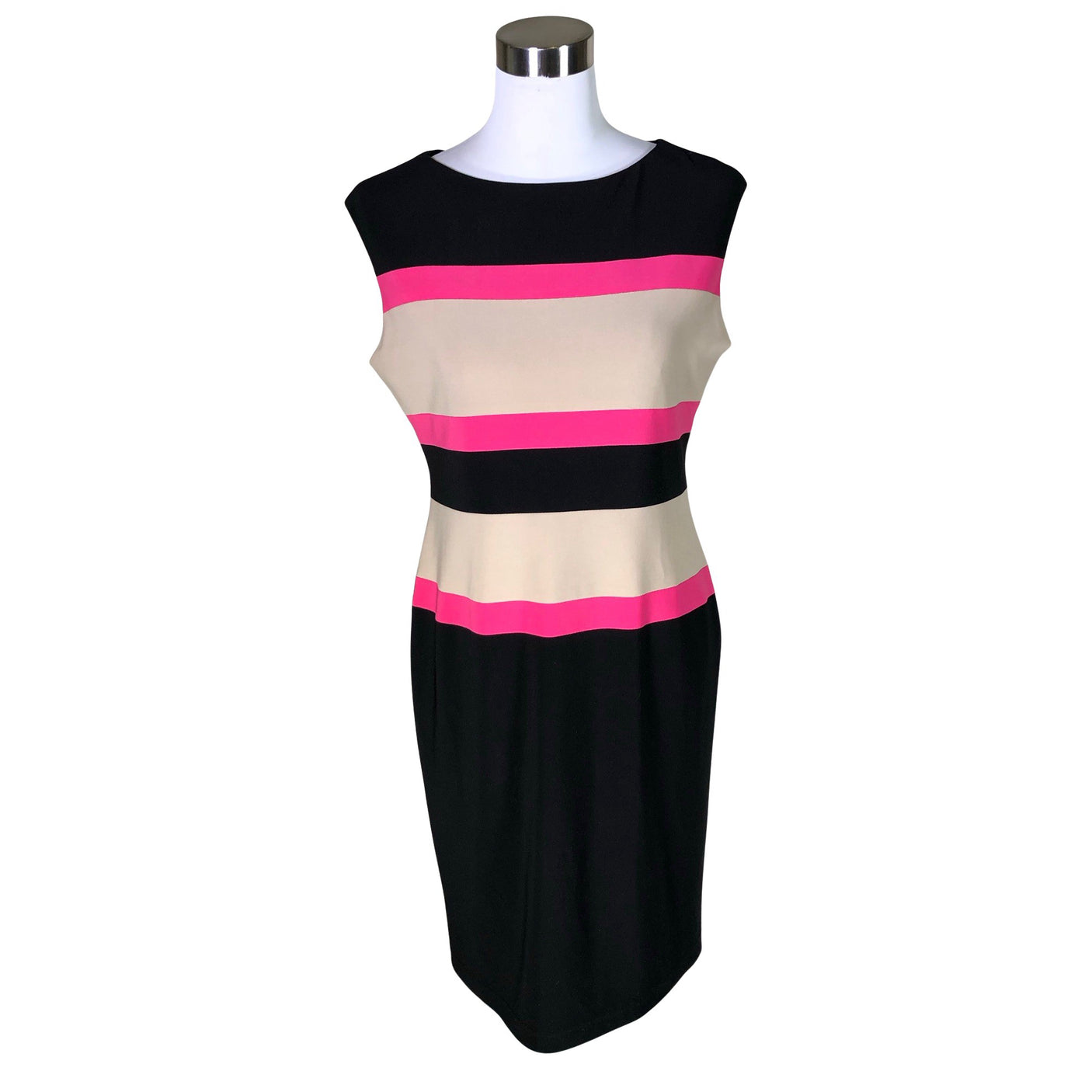 Unisex Joseph Ribkoff - Sheath dress, size 38 - Black (1)