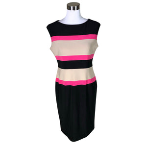 Unisex Joseph Ribkoff - Sheath dress, size 38 - Black (1)