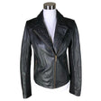 Unisex Summum Woman - Leather jacket, size 38 - Black ()