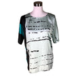Unisex Soyaconcept - Short-sleeved blouse, size 38 - Turquoise ()