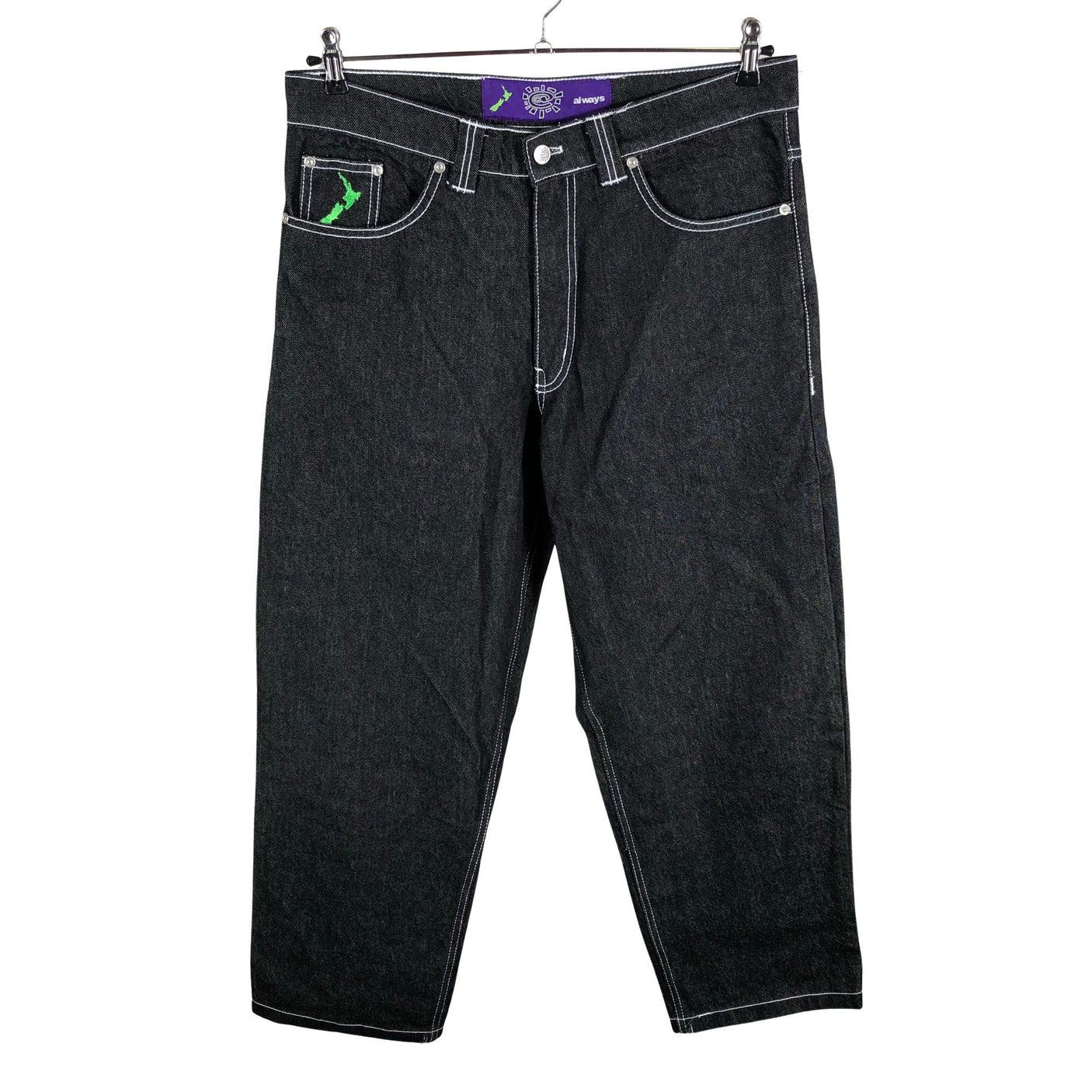 Unisex Always - Jeans, size M - Black (1)