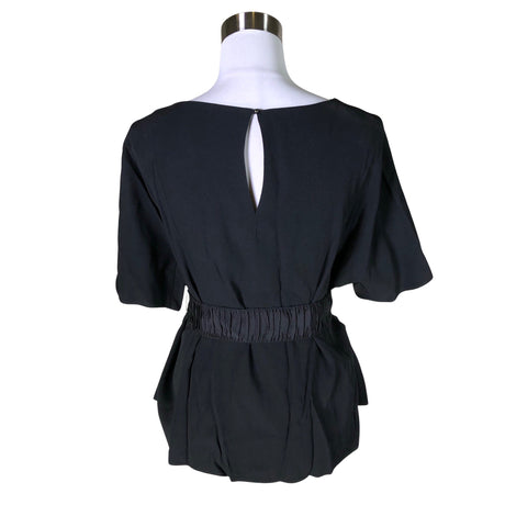 Unisex Hugo Boss - Short-sleeved blouse, size 38 - Black (2)